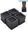 Hynec Tech Heavy Duty Furniture Risers Set of 4 - Chair Raisers - Furniture Risers for Beds, Sofas, Couch, Table and Chair - Table Leg Extenders - Desk Riser Blocks - Under Bed Storage adds up to 8cm