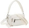 Desigual Half Logo 24 Cross Body Bag Creme White
