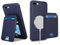 Ｈａｖａｙａ for Coque iPhone 7 Plus Compatible avec Magsafe Etui für iPhone 8 Plus avec Porte Cartes détachable Coque Portefeuille Cuir pour Femmes et Hommes- Bleu foncé