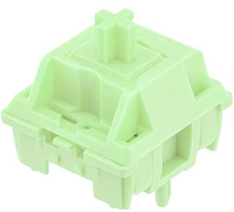 EPOMAKER Mechanischer Schaltersatz der Macaron-Serie von KTT, vorgeschmiert, 5-poliger Schalter, 45-teilig (Green, KTT Macaron)