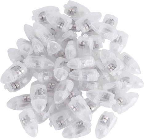 SPORWAY 60 luci a LED per palloncini: luci per palloncini, mini luci a LED, luci a batteria, per lanterne, Natale, matrimoni, feste, compleanni