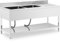 Royal Catering Gastro-Spültisch 2 Becken zu 500 x 500 x 300 mm Edelstahl