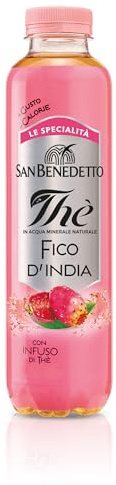 San Benedetto, Thè al Fico d’India, Bevanda Analcolica, 1 Bottiglia da 400 ml, Dissetante e Leggero, con Gusto Esotico e Naturale