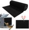 Alfombra Rascador para Gatos,Protector Sofa Gatos Arañazo,Tapete Rascador para Gatos con Autoadhesivo,DIY Climbing Cat Scratcher,Alfombra Autoadhesiva para Gato para Proteger Alfombrasy Negro