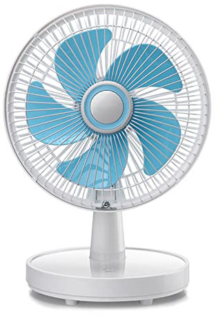 YIGZYCN 9Inch Electric Fan Student Dormitory Fans Home Office Small Desktop Clamp Usb Charging Fan 3 Speed Fan
