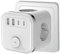 7 en 1 Cubo Enchufe USB, Ladron Enchufes 3680W, Múltiples Pared Con 3 Tomas de CA, 2 USB, 2 Tipo C y Interruptor, Regleta Con Cargador Para Hogar Oficina, Blanco
