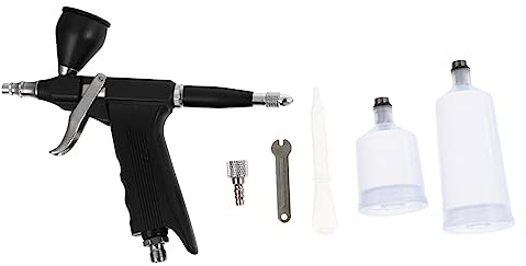 NUOBESTY Airbrushes for Model Painting Airbrush Kit Nail Art Painting Paint Spray Tool Coloring Supplies Sturdy