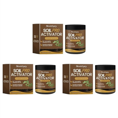 FLKWOP Soil Pro Activator, 2025 Organic Soil Activator & Plant Fertilizer, Water-Soluble Formula for Optimal Nutrient Uptake & Root Development, Enhance Growth for Vegetables & All Plants