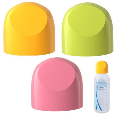 Capsules De Biberon,Capsules pour Biberon - 3 Pièces de Rechange Accessoires Pratiques Nourriture Bébé Voyage