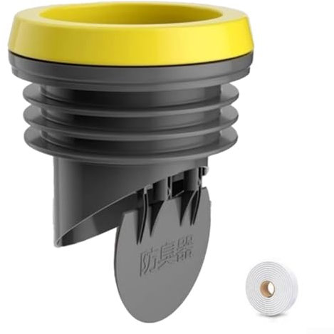 WC-Wachsdichtung für Flansch für Ring, dickes Design für langanhaltende wasserdichte Abdichtung (Flansch + Dichtungsstreifen)