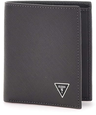 GUESS Geldbörse Certosa Billford Wallet Coin Pocket Anthracite grau