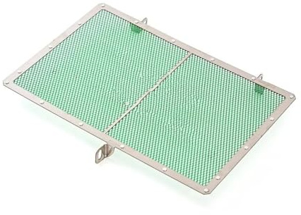 Moto Couvercle Grille Radiateur Garde Pour Kawasaki Pour Z750 Z800 ZR800 Z1000 SX Z1000SX ZR1000F Pour Ninja 1000 Moto Radiateur Grille Garde Gril Couverture Protecteur(Green)