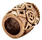 NKlaus Wikinger Haar Bartschmuck MARIT Haarperle Bronze 7670