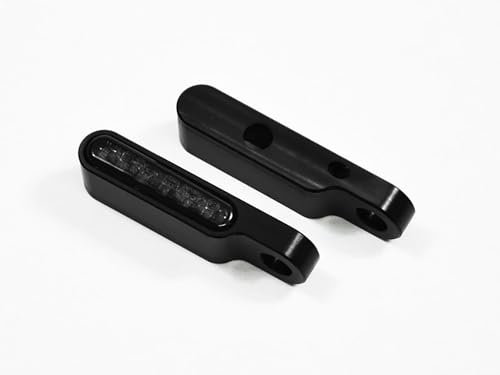 SMD-Blinker Shorty 2 Pro mit Alugehäuse für Lenkerarmaturen schwarz Typ1