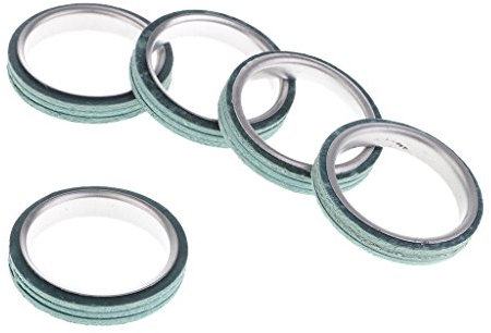 SDENSHI 5 pcs. Φ 30mm Auspuff Dichtungen, Hochwertige Dichtringe für Abgas Schalldämpfer, passend für 125cc 150cc Roller Moped Dirt Bike