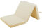 Gutekissen® Weichbodenmatte Gymnastikmatte Turnmatte Fitnessmatte Faltmatratze 3 EKO MAT (195x85x5, Creme)