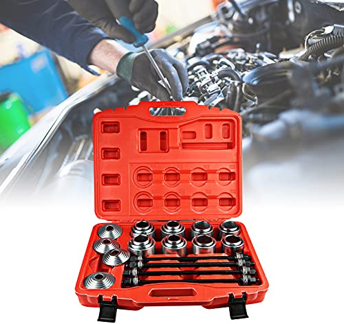 36 TLG Silentlager Abzieher Satz, Lager Gummibuchsen Radlager Buchsen Silentlager Demontage Abzieher Ausdrücker Werkzeug Auto Universal Bush Bearing Removal Insertion Tools