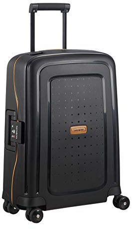 Samsonite S'Cure Eco - Spinner S Handgepäck, 55 cm, 34 L, Schwarz (Eco Black)