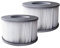 YanBan 2pcs Filtres de Bain à remous pour MSpa piscines gonflables, Pompe à Cartouche filtrante Version améliorée pour MSPA Tous Les spas actuels
