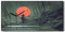 Coloray Uhr auf Leinwand - Schwarze Hände - Kunst Segeltuch Wohnzimmer Dekoration Ohne Tickendes Geräusc Wand Uhr - Fantasy Asian Japaner Samurai