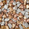 naninoa DEKOSTEINE farbig 9-13mm (Farbsteine, ideal für die Schatztruhe) 0,5 kg farbige Steine. Farbe: Gold Silber Kupfer metallic Mix