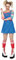Smiffys Chucky Kostüm, Schürzen-Minikleid & Oberteil