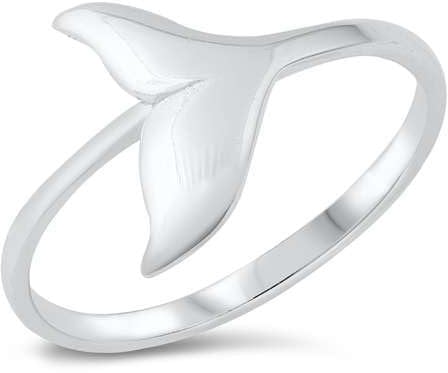 Joyara Sterling Silber 925 Wal Schwanz Ring