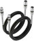 NUOSIYA 2M XLR Cable, 2 Pack 6.6ft Metal Spring SR Design Balanced Microphone XLR Male to Female Extension Cable for Studio Recorder, Mic, Mixer, Speaker System, Phantom Power