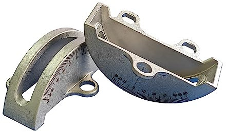 C CLINK Set of Two 316 stainless steel 14 Bandsaw Trunnions with Degree Scale for Most 14-Inch Wood Band Saws Replaces for JWBS-14 LBS-60 426-02-0-950-0002 426-02-395-0005