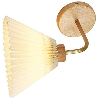 Angoily Applique Lustre Mené Liseuse Murale Luminaire Mural Lampe De Nuit De Chevet Lumières Menées De Porche Mur Conduit Suspension Plissée Veilleuse Menée Led Lampe De Chevet Plastique