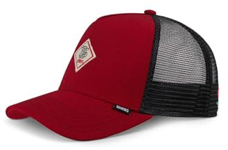 Djinns Trucker Cap HFT MON Red Rot, Size:OneSize
