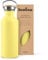 Bambaw Gourde Inox 1l, Bouteille d'Eau Jaune, Gourde Reutilisable Non-Isotherme, Gourde Sport 1 Litre, Gourde Inox 1l, Gourde Metal 1l – Jaune Impérial