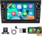 1+32G Android 13 Autoradio 2 Din für Opel Astra Antara Vectra Corsa Zafira Meriva Vivara Vivaro Carplay Android Auto Navi GPS WiFi 7 Zoll Autoradio mit Mirror LInk Bluetooth FM/RDS/DAB Rückfahrkamera