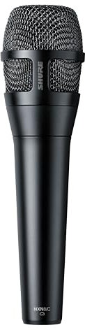 Shure Nexadyne 8/C – Professionelles dynamisches Nieren-Gesangsmikrofon mit Dual-Engine Technologie, außergewöhnliche Signalklarheit, Zuverlässigkeit – für Live-Auftritte und Studioaufnahmen