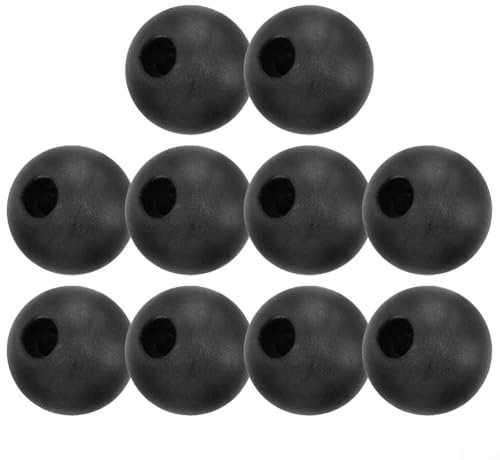 Hasaller 10PCS Plastic Fitness Pulley Machine Cable Ball, For Home Gym Machine Replacement Home Gym Cable Accessories(40mm)