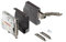 Ferrure d'abattant Blum® AVENTOS HK 20K2900 (LF 3200-9000) avec Blumotion pour abattant vertical Angle d'ouverture 100°, caches anthracite et kit de fixation frontale inclus