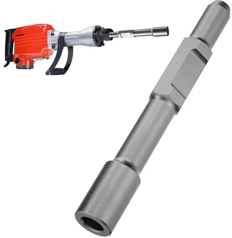 Ground Rod Driver 1-3/16 Hex Shank, 40 Chrome Steel for Demolition Hammer | Fits standard hex demolition hammers, drives grounding rods into soil, heavy duty steel, jack hammer attachment