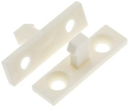 10PCS PR-001 Small Door Lock Switch Lock For Air Conditioner Set Top Box Door Cover ITCLEYMDZV(White bracket)