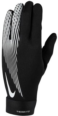 Nike Academy Therma-Fit-Fußballhandschuhe, Black/Volt, HF0546-013, XL