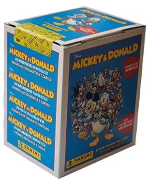 Panini Micky und Donald Sticker Serie Eine Fantastische Welt - 1x Display je 36x Stickertüten