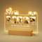 iDIY Liebe Lampe LED mit Foto und Widmung - Personalisierte Geschenke für Sie und Ihn zum Valentinstag Geburtstag Jahrestag Weihnachten