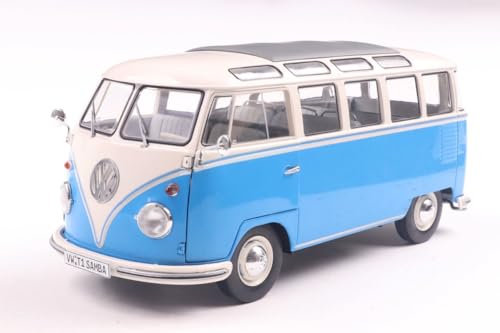 Solido 1:18 VW T1 21 Windows b. blau/weiß