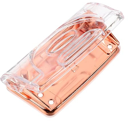 ABOOFAN Roségold Planerlocher für Papier, Kompakt mit Ergonomischem Griff