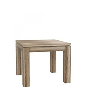 Furniture24 Tisch Küchentisch Esszimmertisch Esstisch ausziehbar 90-180 cm (Antik Eiche)