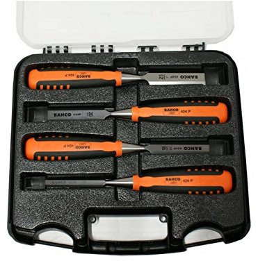 Bahco Stechbeitel Satz 4-tlg. Präzisionsschliff 12-18-20-25 mm
