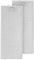 Klarstein Lorea filtro anti grasa aluminio reemplazo accesorio campana extractora 56 x 18,5 cm