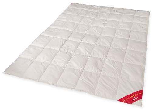 Traumschloss Bettdecke »Comfort« 90% Gänsedaunen | Mako-Batist Baumwollbezug | normal | 155x220cm
