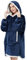 Viviland Pullover Damen Pullover Herren Hoodie Sweatshirt, großer und warmer Hausanzug für Erwachsene, Dunkelblau