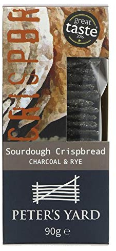 Peter's Yard Charcoal & Rye Crispbread 90g (Pack of 12)
