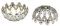 30stk Edelstahl Filigrane Perlkappen Perlenkappen 12mm Metall Spacer Zwischenperlen Zwischenteile Endkappen Silber Metallperlen Für Schmuck Perlen Kette Armband M581